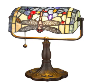 Tiffany Table Lamp - YH003TL - handcrafted Tiffany stained glass lamp