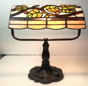 Tiffany Table Lamp - YH007TL - handcrafted Tiffany stained glass lamp