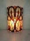 Tiffany Wall Lamp - AM340WL10 - handcrafted Tiffany stained glass lamp
