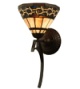 SG130-09R
-1-1SC130 - handcrafted Tiffany stained glass lamp