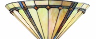 Tiffany Wall Lamp - SG136-13SC-1 - handcrafted Tiffany stained glass lamp