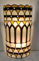 Tiffany Wall Lamp - SG148-08SC-4 - handcrafted Tiffany stained glass lamp