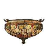 TYD/WB - handcrafted Tiffany stained glass lamp