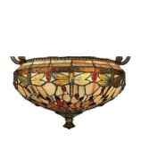 Amber Studio Tiffany Wall Sconce - handcrafted Tiffany stained glass lamp