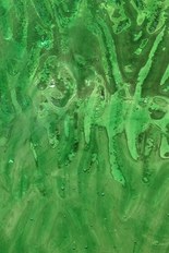 Transparent Textured Glass, Green Series, code 03-31／R14