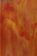 Opalescent Glass, Orange Series, code W067-49F