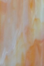 Opalescent Glass, Orange Series, code W6-66