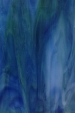 Opalescent Glass, Blue Series, code A034-64