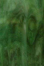 Opalescent Glass, Green Series, code A023-72