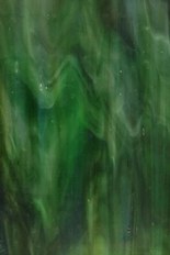 Opalescent Glass, Green Series, code W23-91B