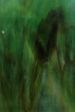 Opalescent Glass, Green Series, code W349-48B