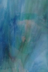 Iridescent Glass, Blue Series, code I／A349-48
